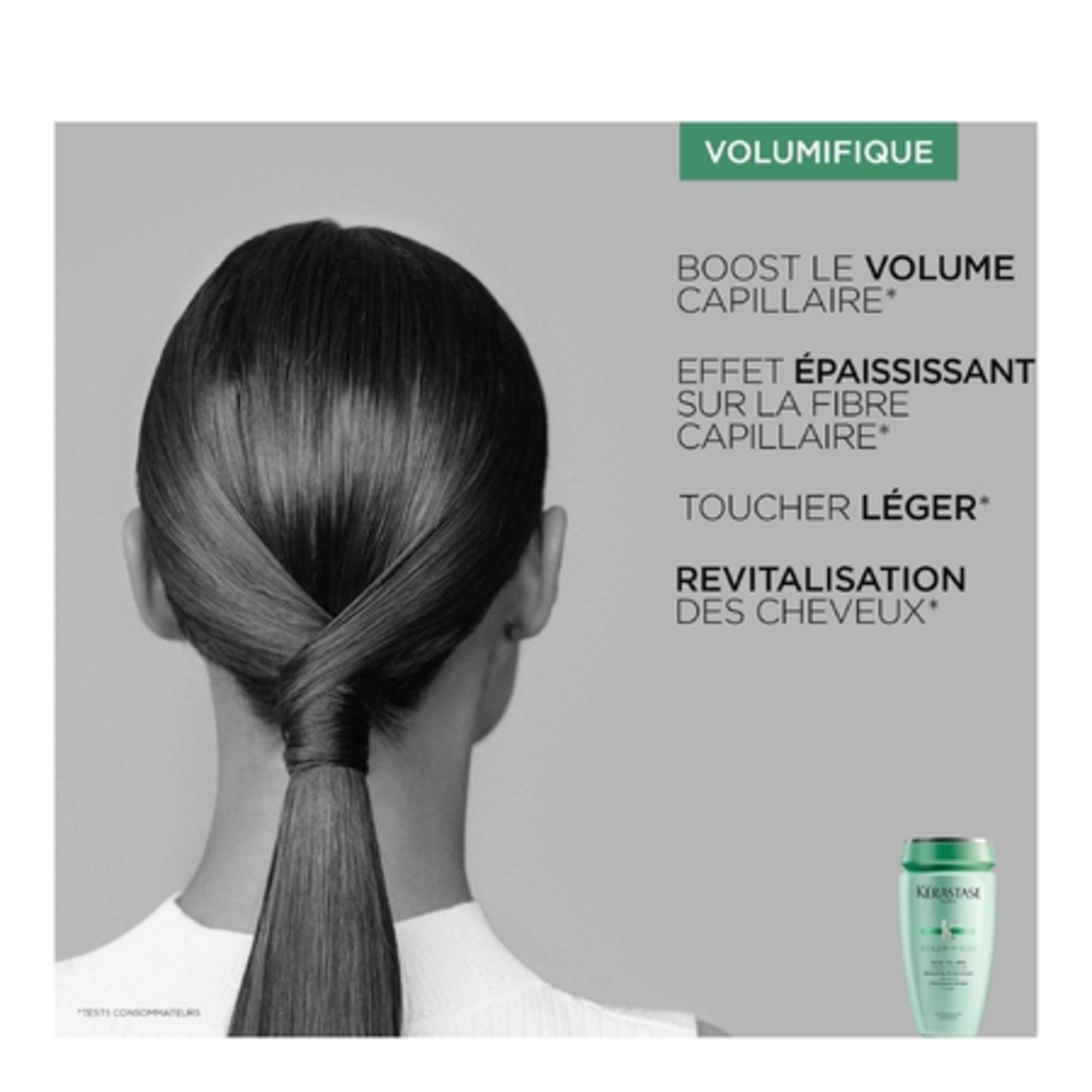 Bain volume cheveux fins