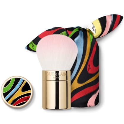  Guerlain MÉTÉORITES Marmo swirl brush pinceau poudre - édition limitée  1 of 4 