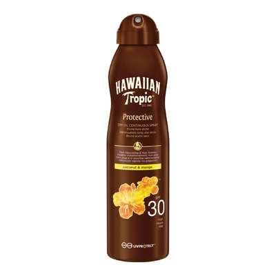 Hawaiian Tropic - Solaire - Brume Huile Solaire - Spf30 - 204g