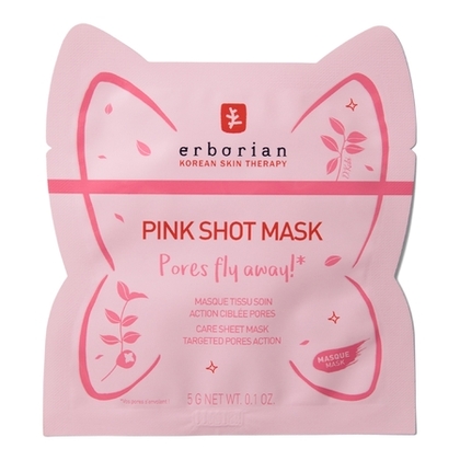 5G ERBORIAN PINK SHOT MASK Masque tissu soin action ciblée pores  1 of 1 