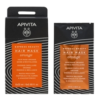 20ML APIVITA EXPRESS BEAUTY Masque express capillaire brillance & vitalité  1 of 2 