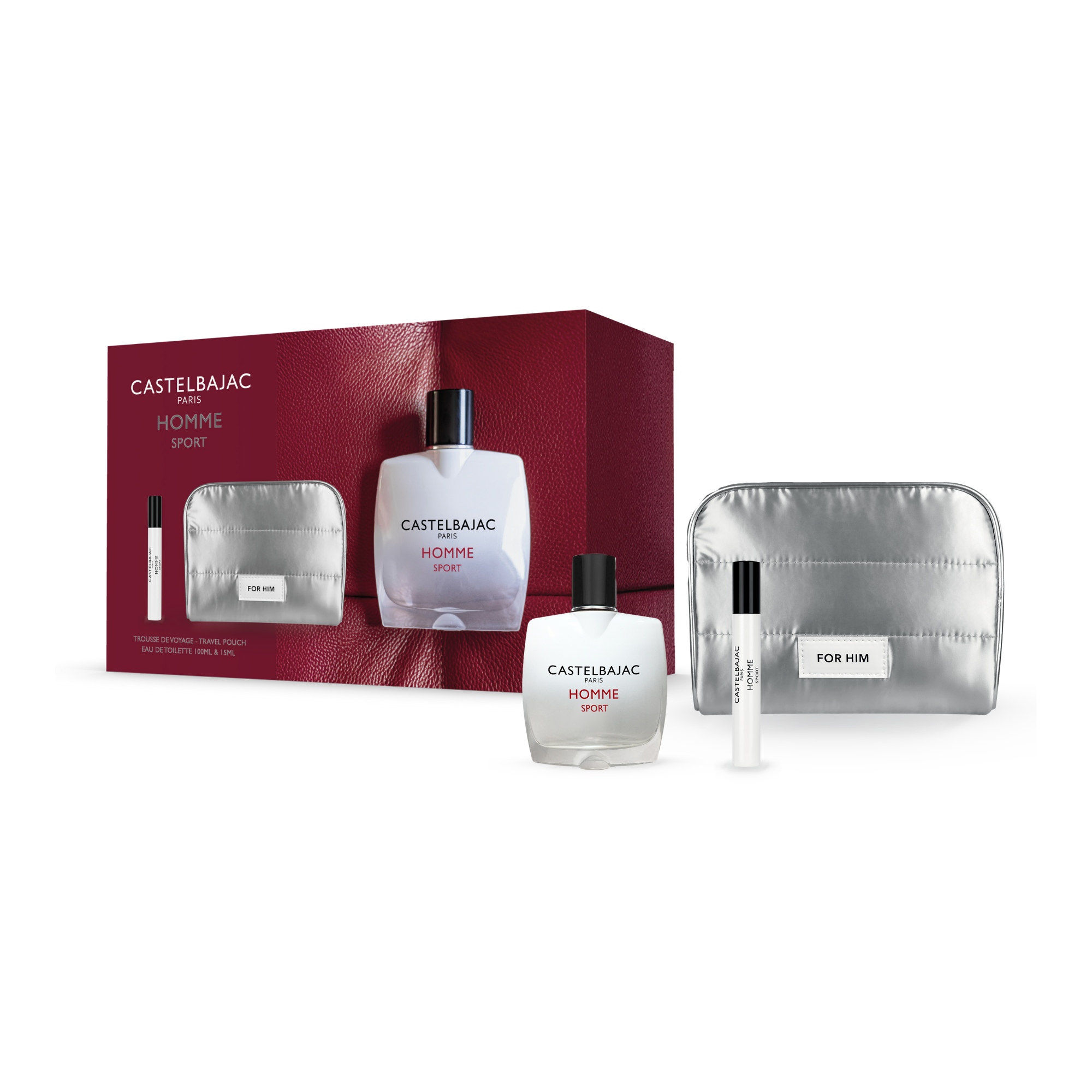 Castelbajac Homme Sport - Coffret Trousse - Eau De Toilette