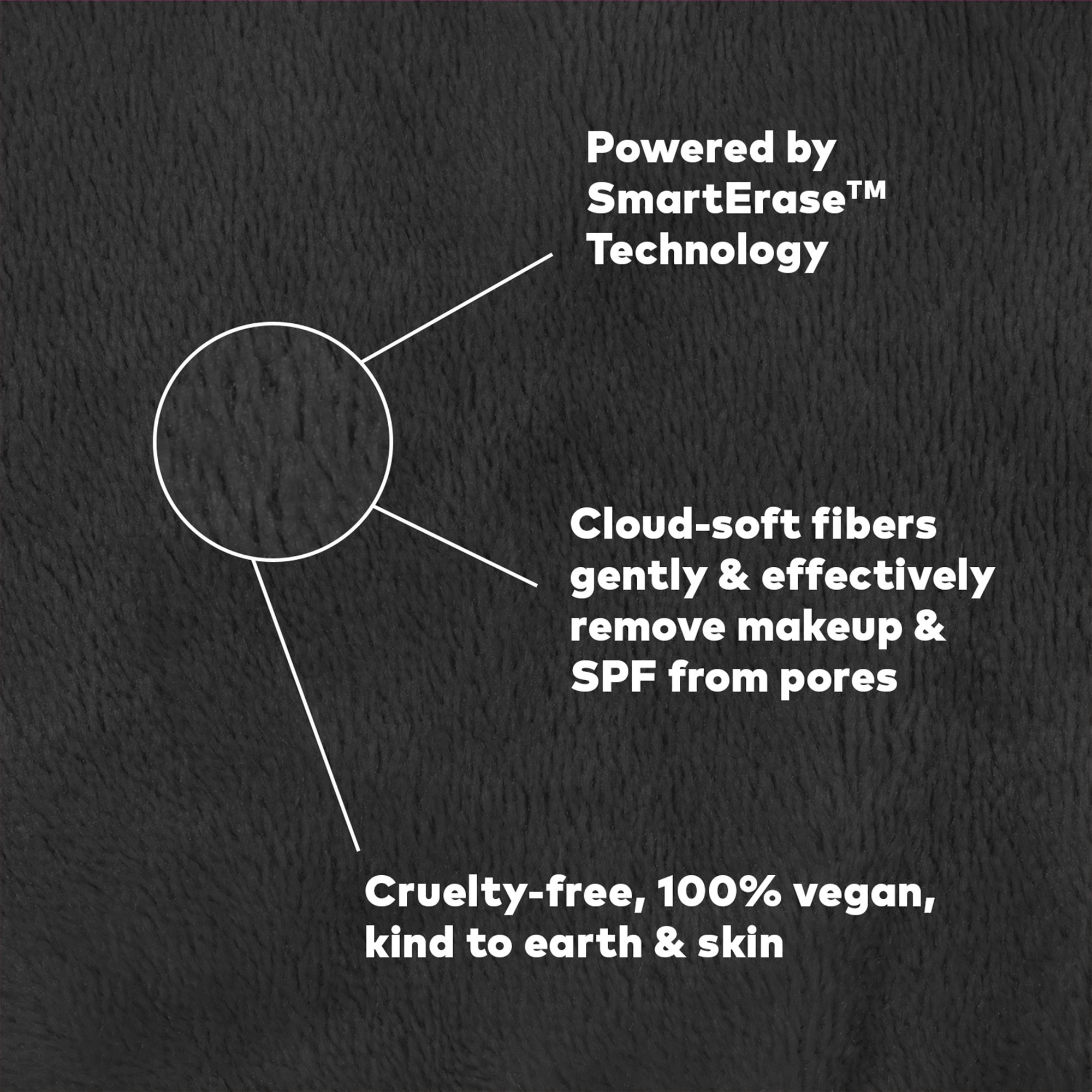 Serviette démaquillante