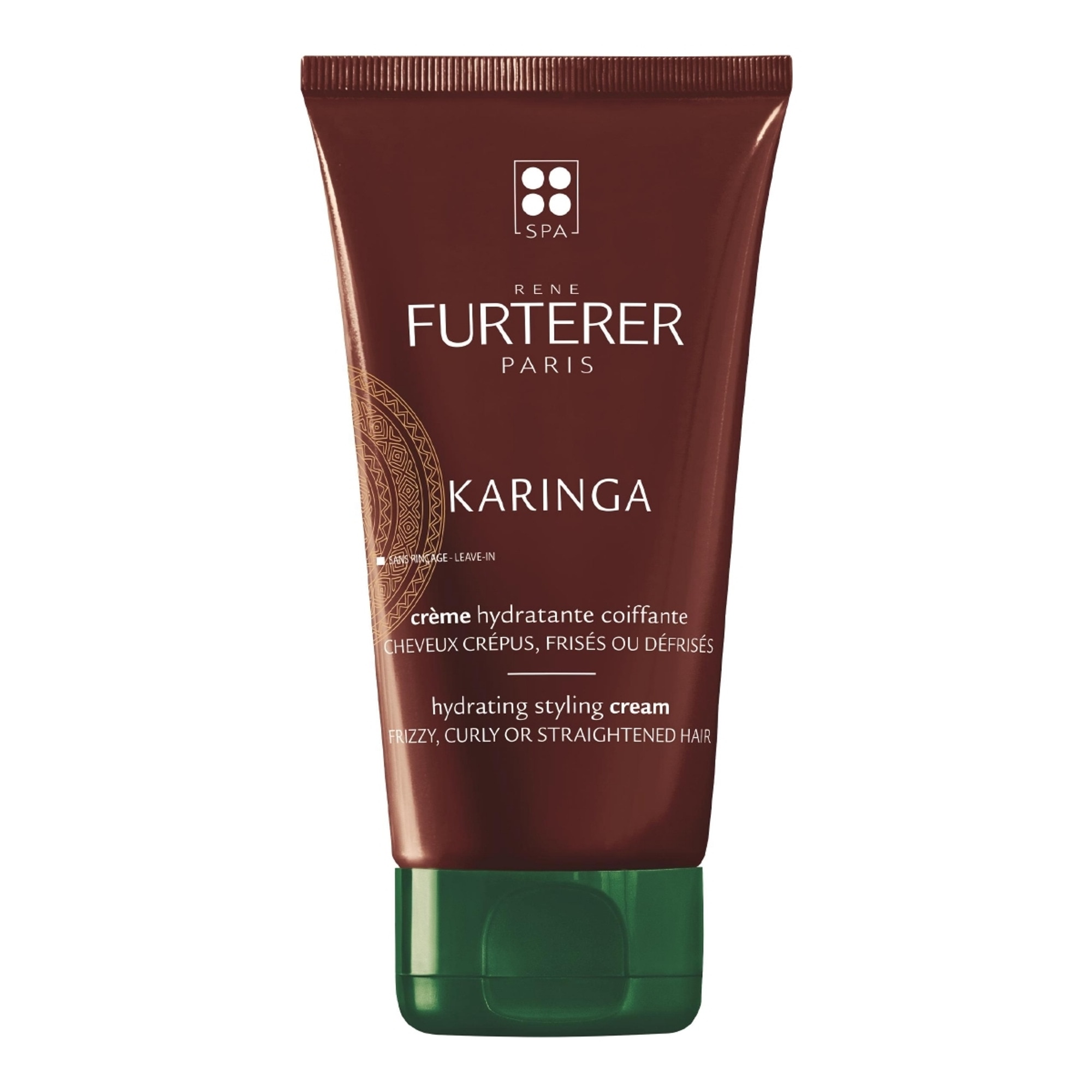 150mL RENE FURTERER KARINGA René Furterer - Karinga - Crème hydratante coiffante sans silicone - Soin hydratant cheveux crépus, frisés ou défrisés 150 ml 1 of 2