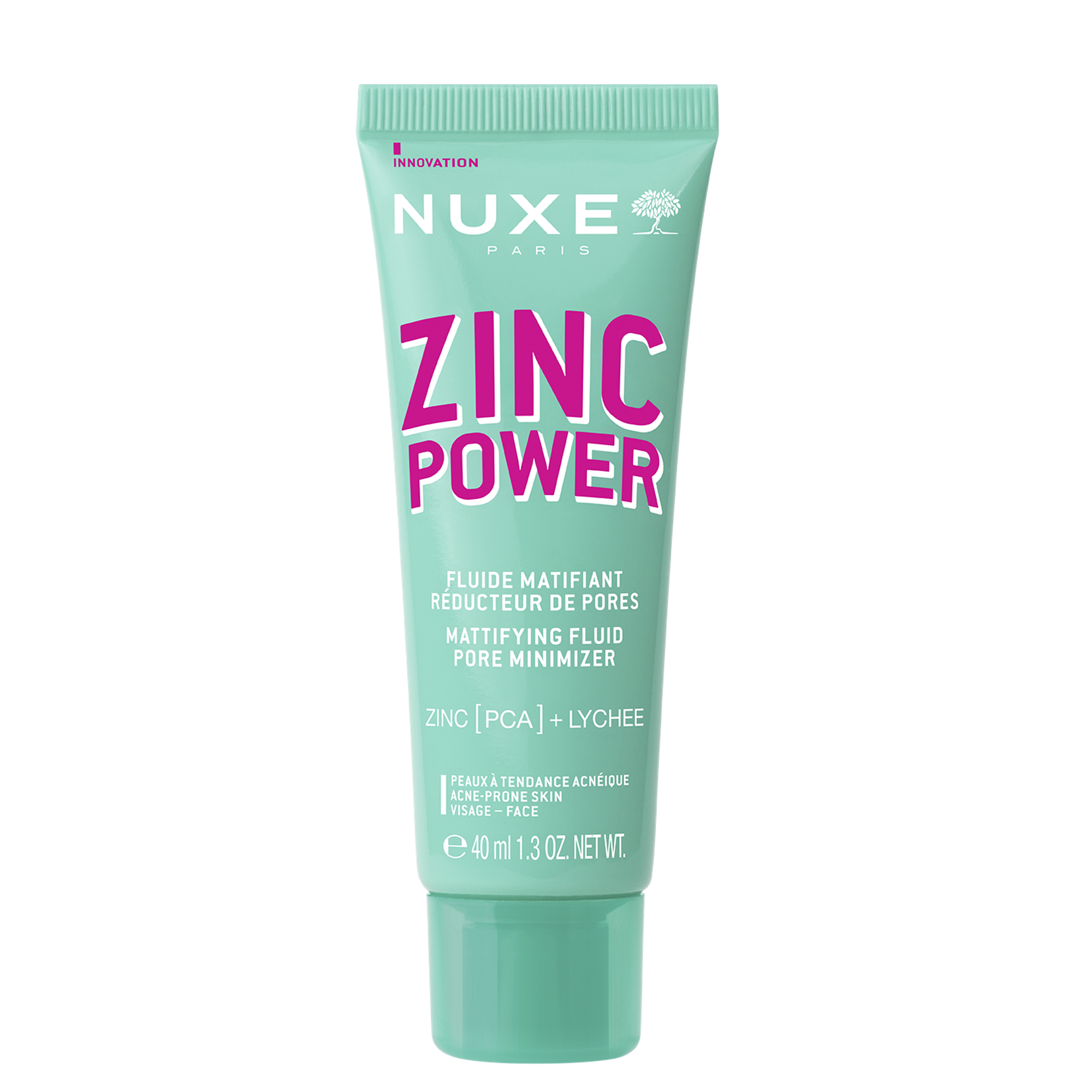 Nuxe - Zinc Power - Fluide Matifiant Reducteur De Pores - 40ml