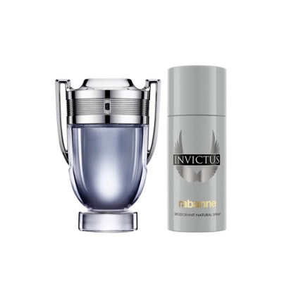  Rabanne INVICTUS  Coffret eau de toilette et déodorant spray  1 of 4 