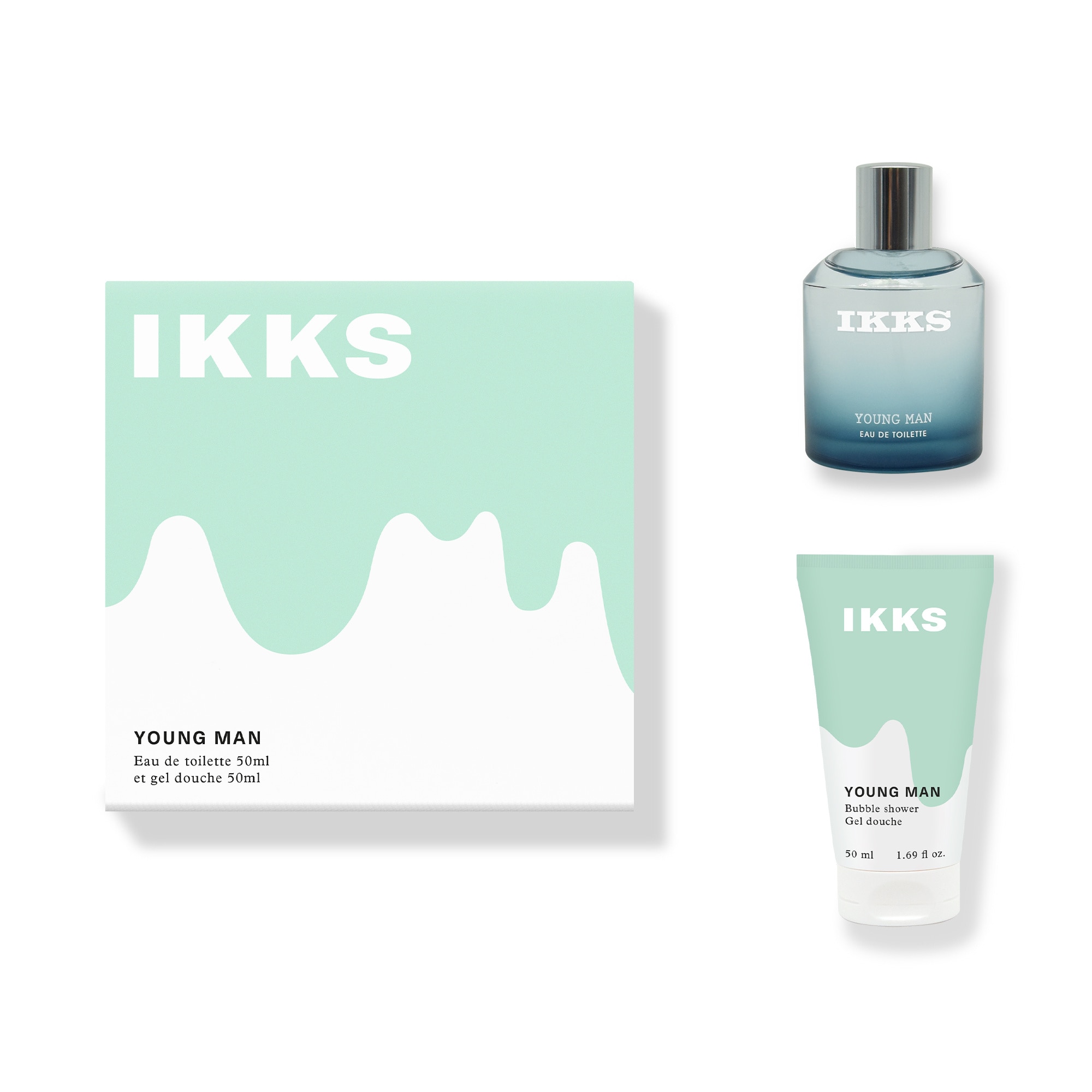 Ikks - Young Man - Coffret - Eau De Toilette + Gel Douche