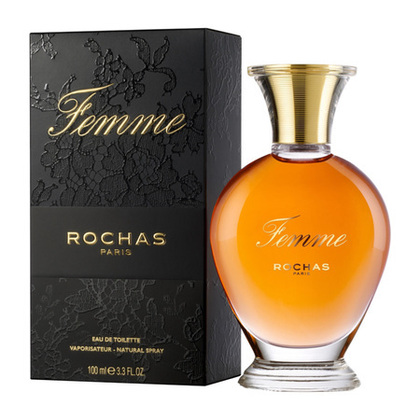 100ML Rochas FEMME Eau de Toilette Vaporisateur  1 of 2 