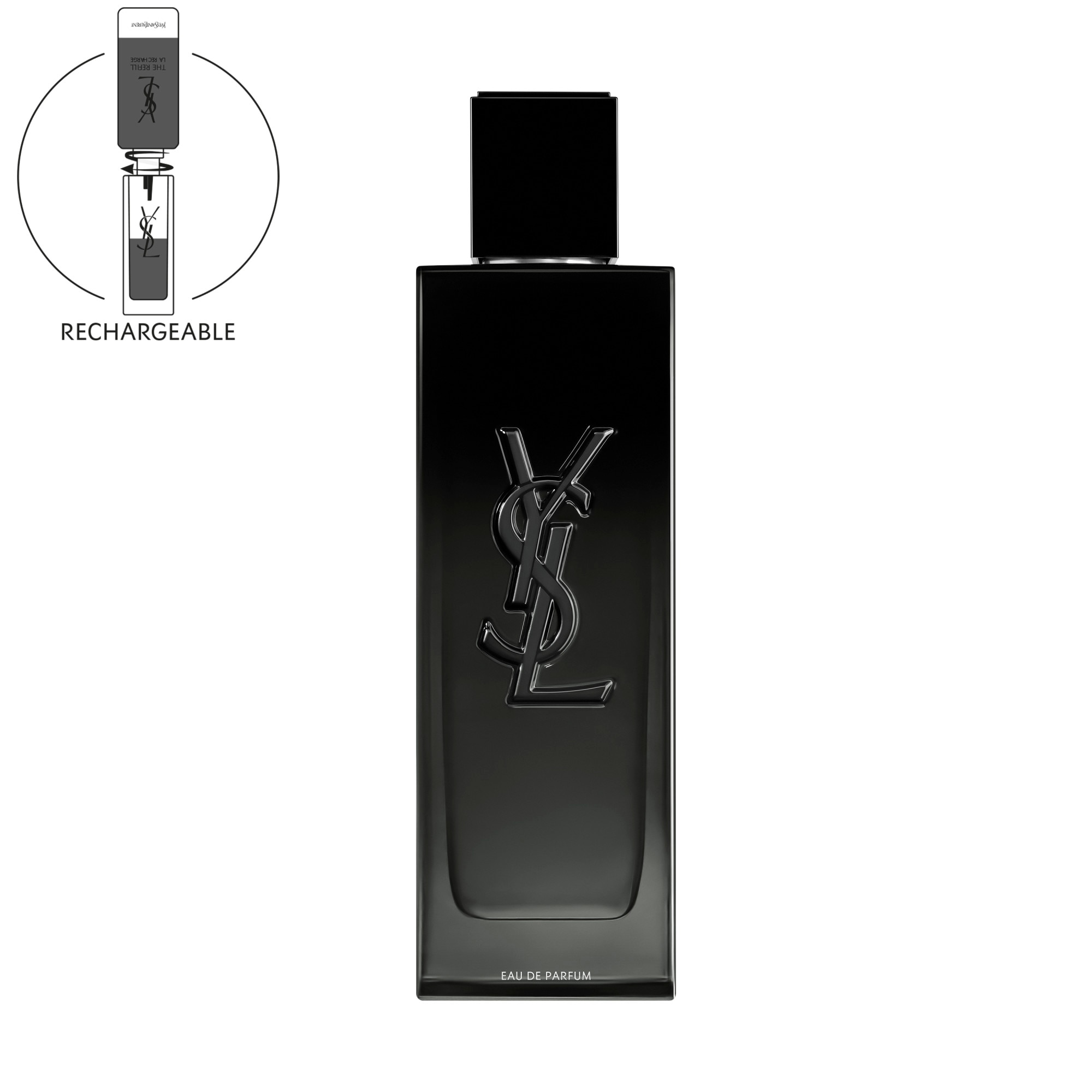 Yves Saint Laurent - Myslf - Eau De Parfum - Rechargeable - 40ml