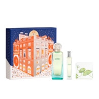 Hermès UN JARDIN SUR LE NIL Coffret eau de toilette + minature + savon parfumé  1 of 2 