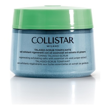 869G COLLISTAR CORPS TALASSO-SCRUB TONIFIANT sels exfoliants régénérants aux huiles essentielles et extrait de genièvre  1 of 1 