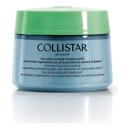 700G COLLISTAR CORPS TALASSO-SCRUB TONIFIANT sels exfoliants régénérants aux huiles essentielles et extrait de genièvre  1 of 1 TALASSO-SCRUB TONIFIANT sels exfoliants régénérants aux huiles essentielles et extrait de genièvre