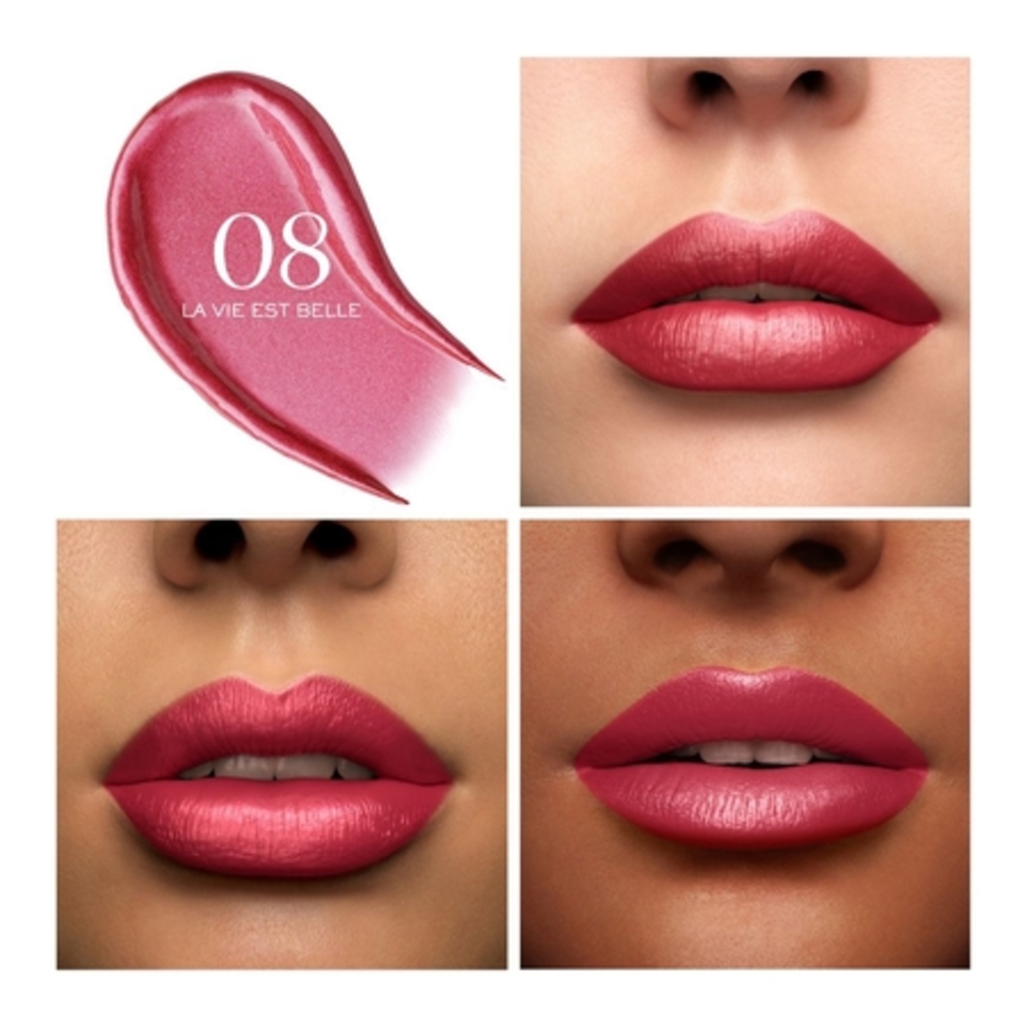 Rouge à lèvres satiné ? hydratation & confort longue tenue