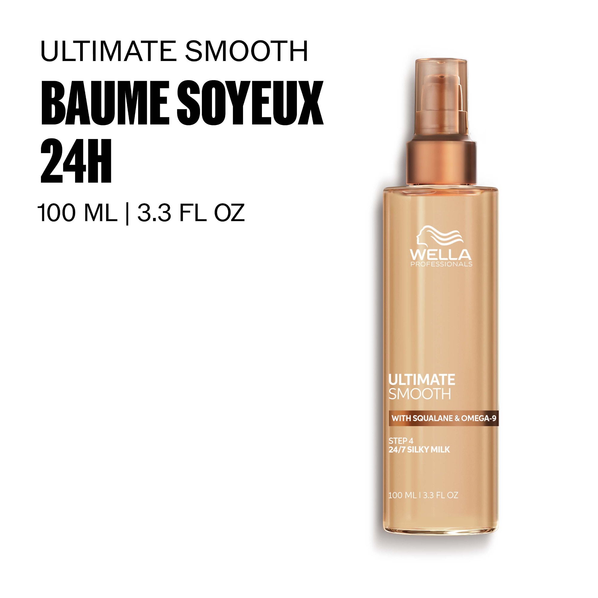 100ML WELLA PROFESSIONALS ULTIMATE SMOOTH Baume soyeux 24h  1 of 4 
