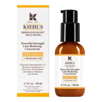 50ML KIEHLS POWERFUL-STRENGTH LINE-REDUCING Sérum puissant réducteur de rides à la vitamine C  1 of 4 