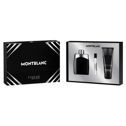  MONTBLANC LEGEND Coffret eau de toilette + gel douche + vaporisateur de voyage  1 of 1 