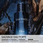 60ml DIOR SAUVAGE Eau forte - parfum sans alcool  2 of 4 Eau forte - parfum sans alcool