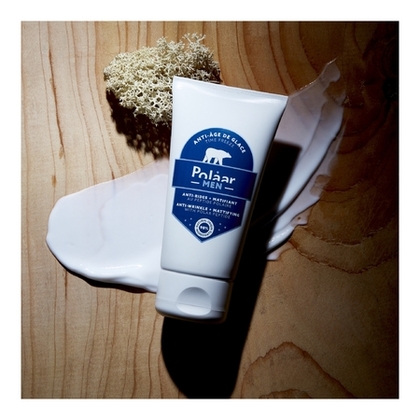 Anti-âge de glace, soin anti-rides & matifiant au peptide polaire