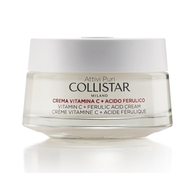 50ML COLLISTAR ACTIFS PURS Crème anti-rides et anti-âge enrichie en vitamine C et acide férulique  1 of 2 