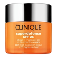 50mL Clinique SUPERDEFENSE SPF 25 - Soin multi-correction fatigue + 1ers signes de l'âge - peaux mixtes à grasses  1 of 2 