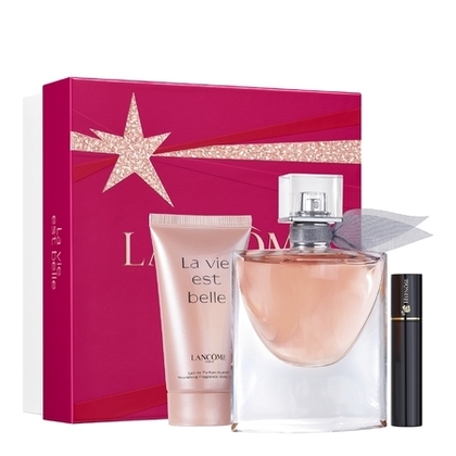  Lancôme LA VIE EST BELLE Coffret eau de parfum + lait de parfum nutritif + mascara miniature  1 of 1 