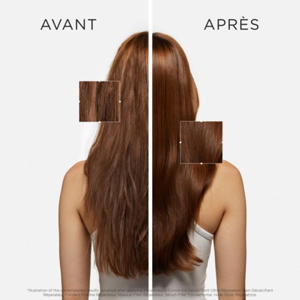 Huile réparatrice brillance intense pour cheveux très abimés