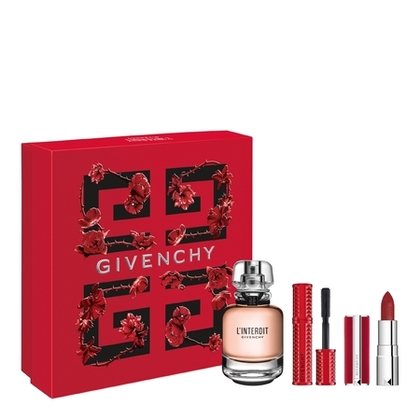  GIVENCHY L'INTERDIT Coffret eau de parfum + mini mascara + mini rouge à lèvres  1 of 4 