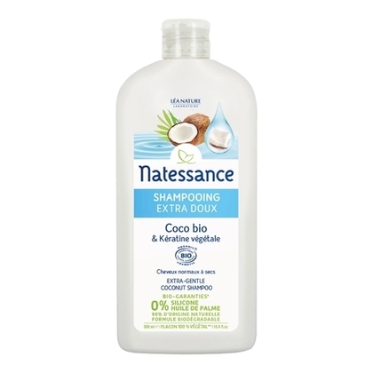 500ML Natessance CAPILLAIRE BIO Shampooing Coco bio  1 of 1 