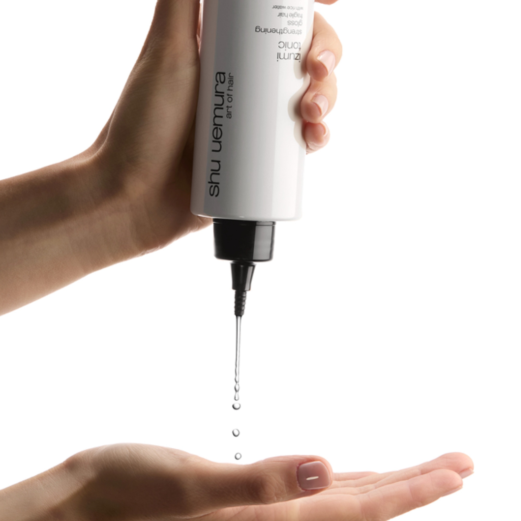 Gloss fortifiant pour cheveux fragiles avec de l'eau de riz