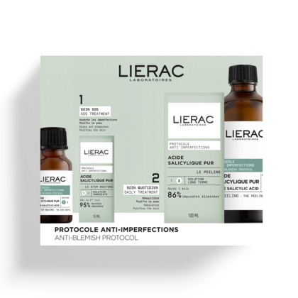 Coffret - stop-boutons 15ml + peeling anti-imperfections 100ml
