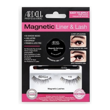  ARDELL MAGNETIC Faux cils 110 avec Gel Liner  1 of 4 