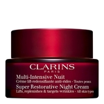 50ML Clarins MULTI-INTENSIVE Crème lift-redensifiante anti-rides nuit - toutes peaux  1 of 4 Crème lift-redensifiante anti-rides nuit - toutes peaux