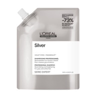 500ml L'ORÉAL PROFESSIONNEL SERIE EXPERT Shampooing déjaunissant pour cheveux gris et blancs.  1 of 2 