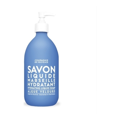 495ML LA COMPAGNIE DE PROVENCE ALGUE VELOURS Savon liquide de Marseille  1 of 4 