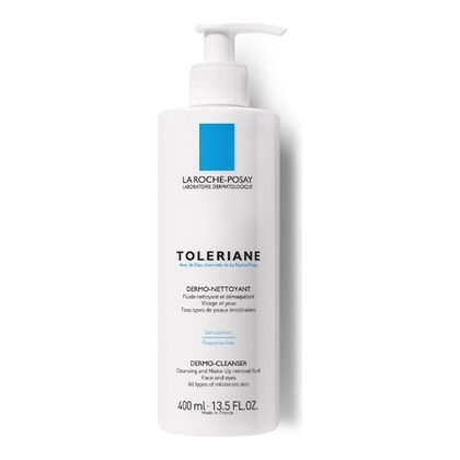 400ML LA ROCHE POSAY TOLERIANE Lait fluide démaquillant peaux intolérantes  1 of 4 