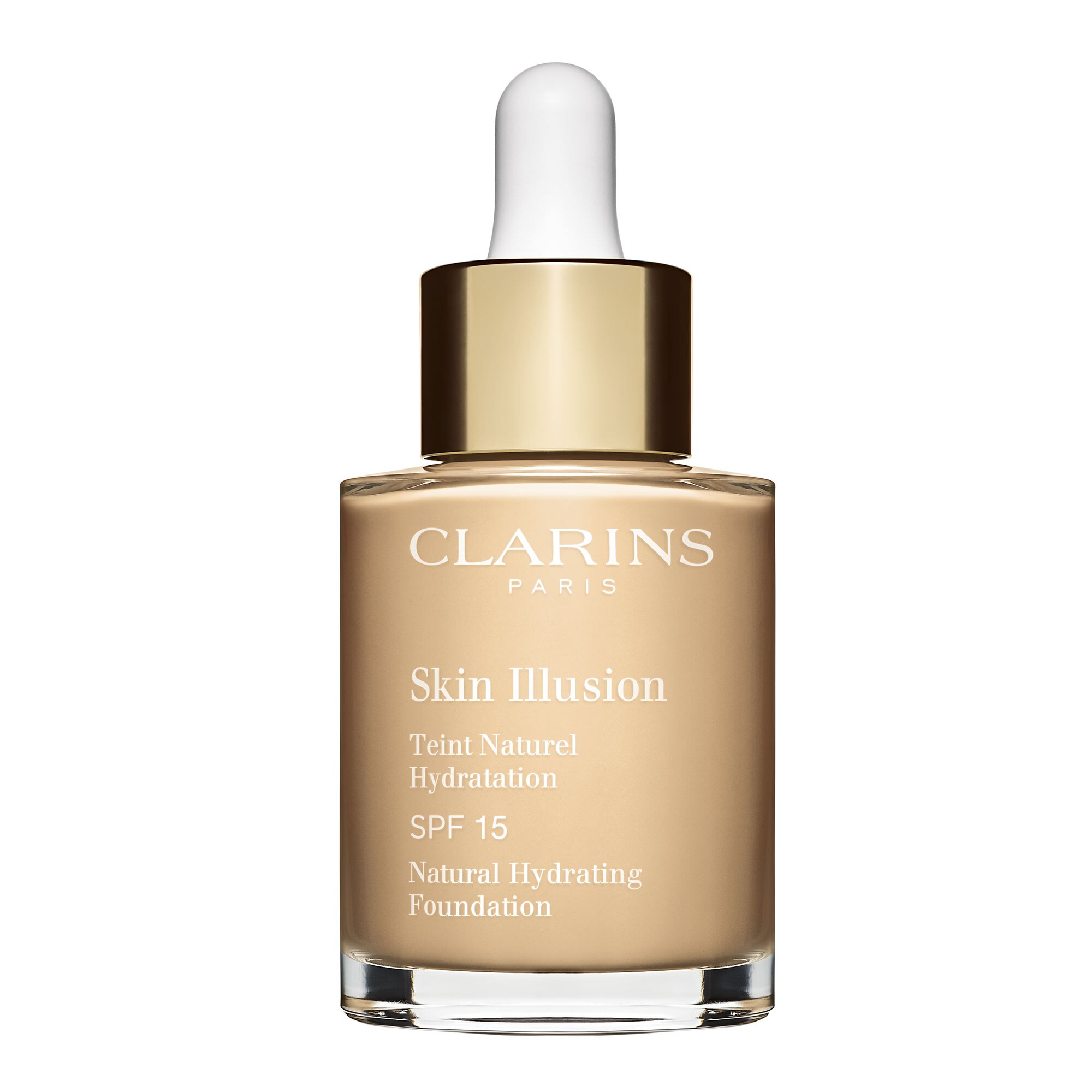 Clarins - Skin Illusion Spf 15 30ml - Skin Illusion Spf15 Fond De Teint - 101- Linnen 42 €