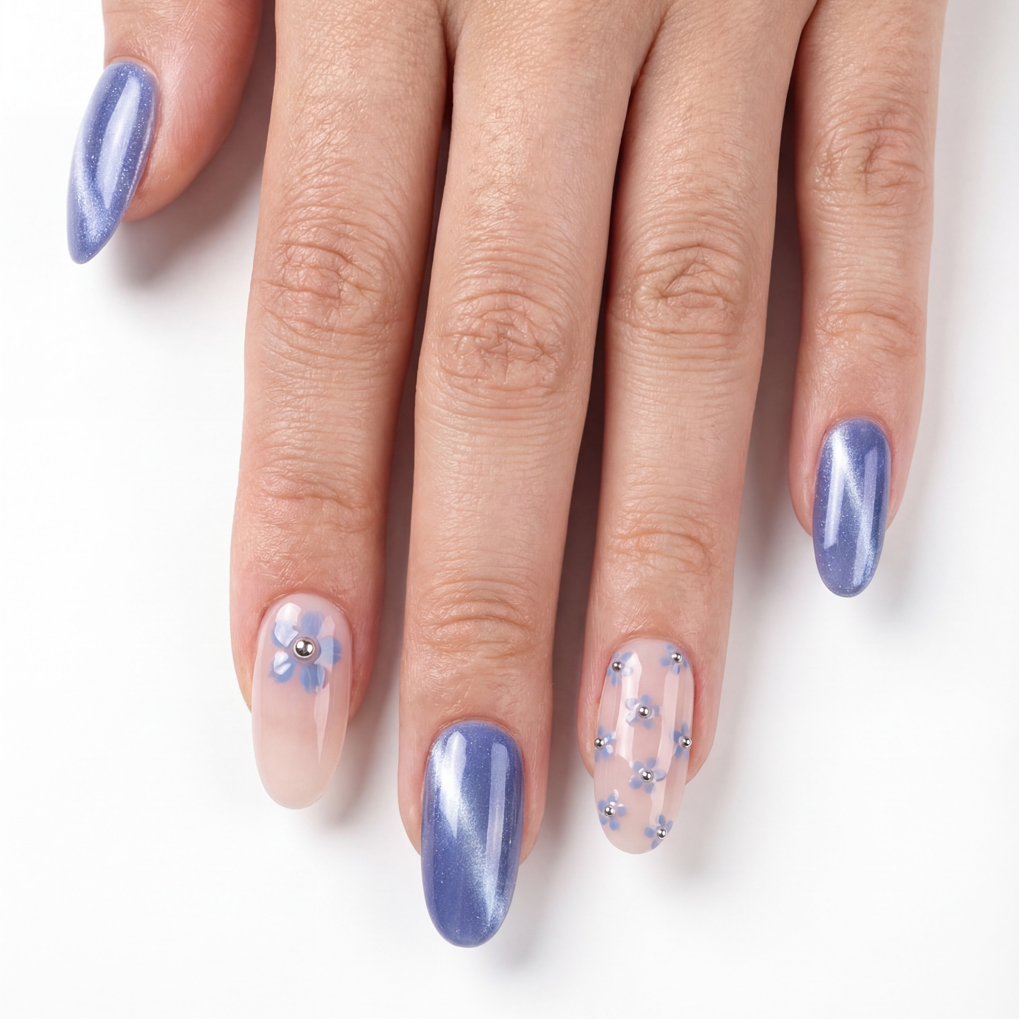 7G MERCI HANDY HANDCARE Patchs nail art namaste  1 of 4 