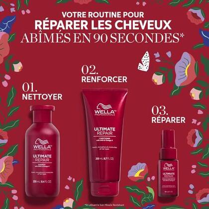 Coffret routine réparation pour cheveux abîmés