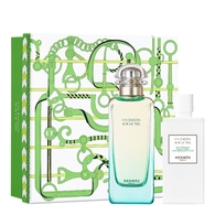  Hermès LES JARDINS Coffret eau de toilette + lait pour le corps  1 of 2 