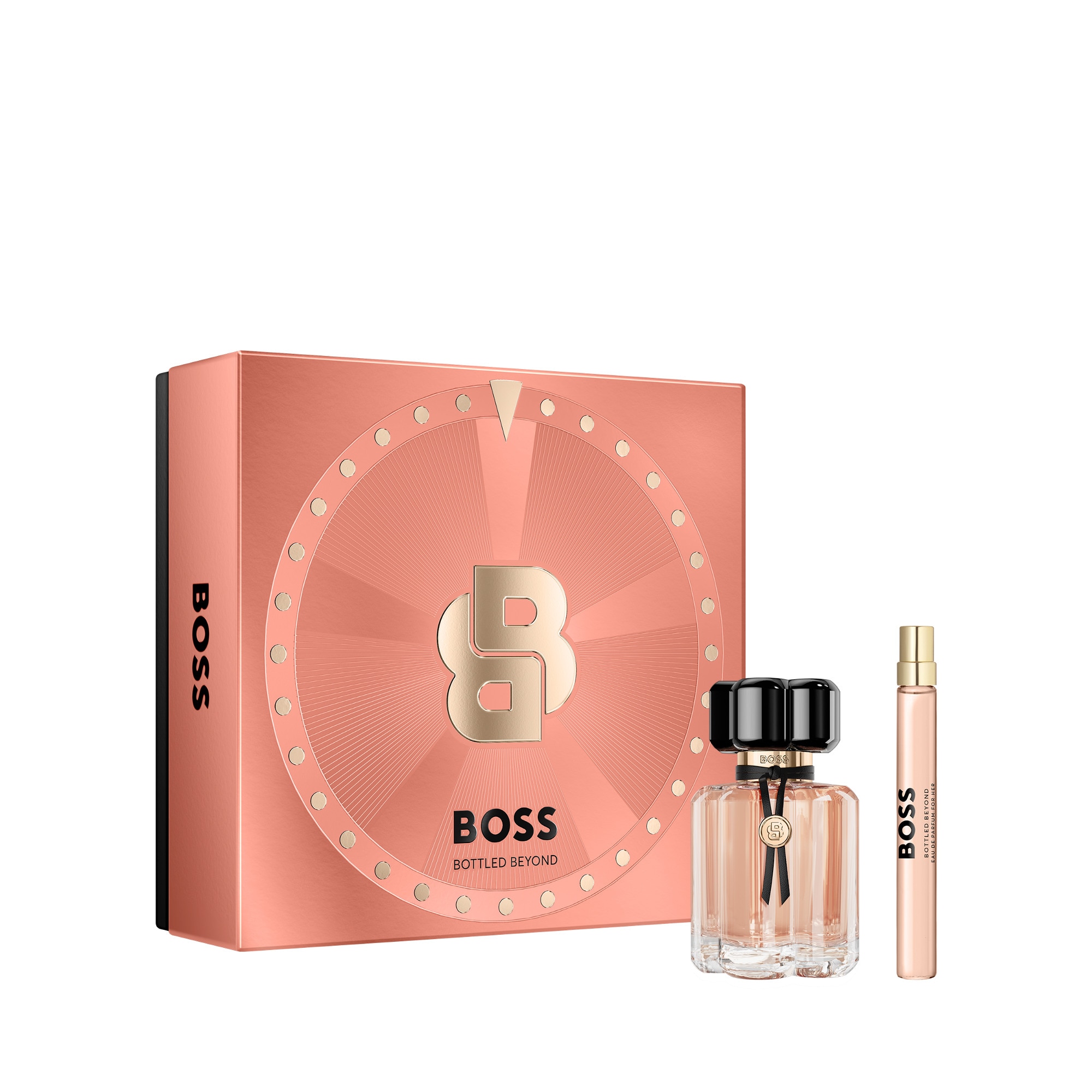 HUGO BOSS BOSS BOTTLED BEYOND FOR HER Coffret - eau de parfum + format voyage 1 of 1 Coffret - eau de parfum + format voyage