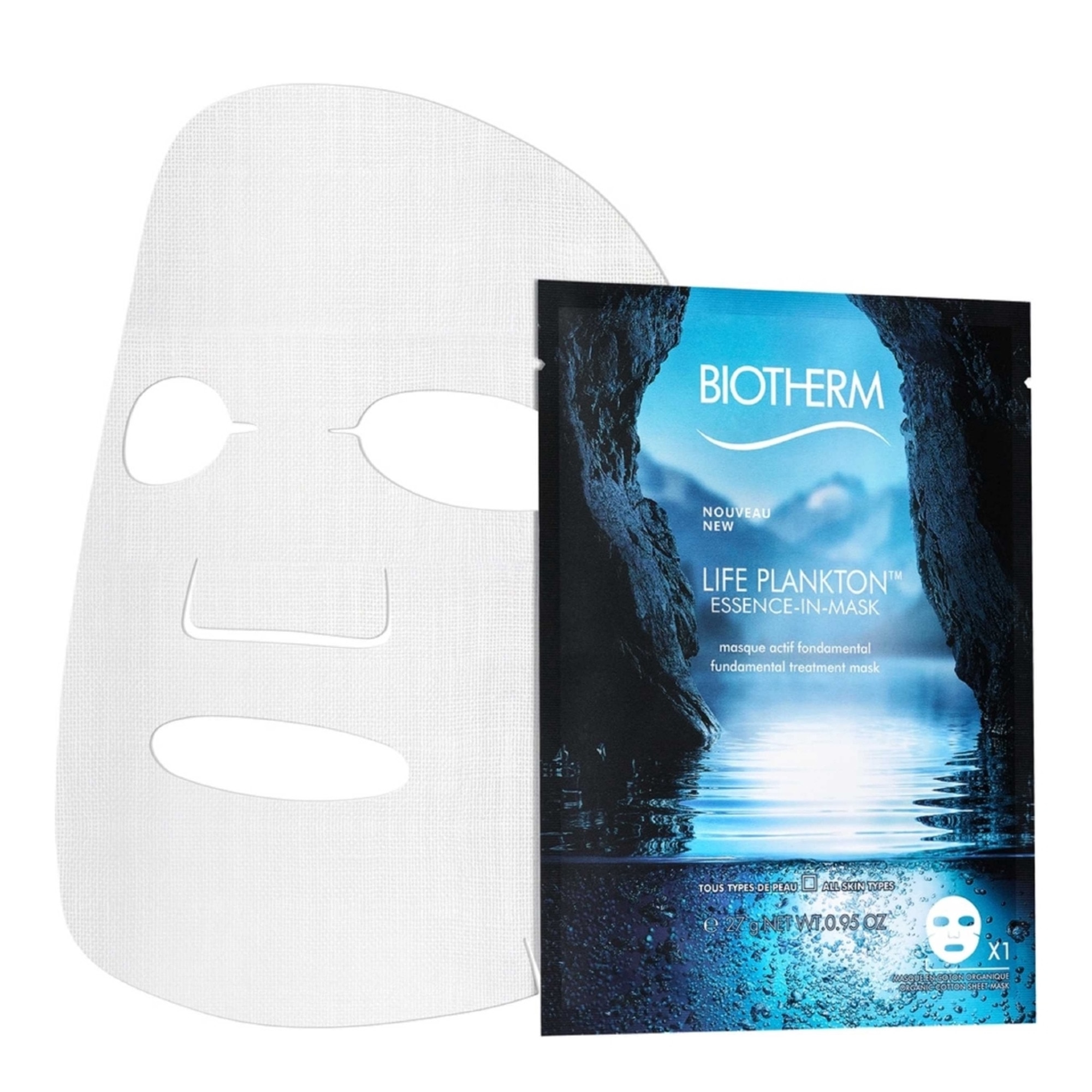 227G BIOTHERM LIFE PLANKTON? Masque hydratant&régénérant actif fondamental 1 of 4