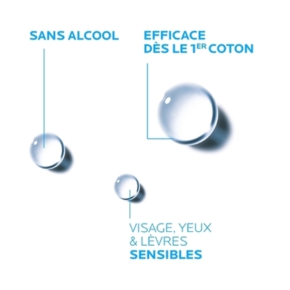 400ML LA ROCHE POSAY EAU MICELLAIRE ULTRA Eau micellaire démaquillante sans rinçage peaux sensibles  1 of 4 