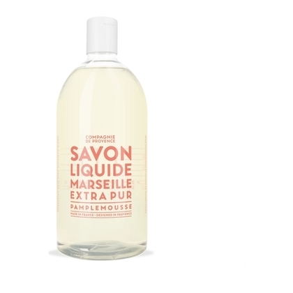 1030G LA COMPAGNIE DE PROVENCE EXTRA PUR Recharge savon liquide de Marseille pamplemousse  1 of 3 