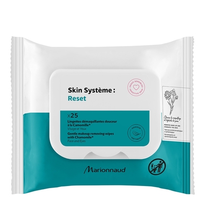 Marionnaud - Skin Système Reset - Lingettes Démaquillantes Douceur À La Camomille* - 10ml
