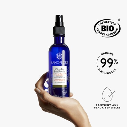 Brume apaisante d'hydrolat de fleur d'oranger certifiée bio