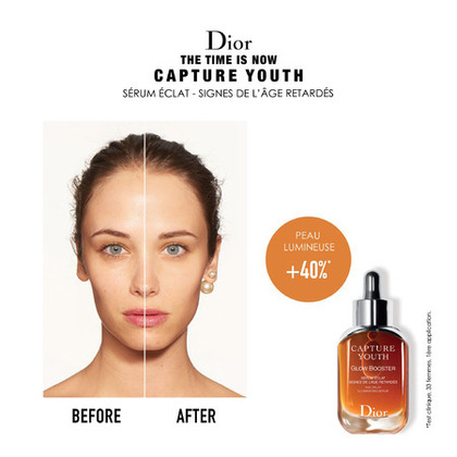 30ml DIOR CAPTURE YOUTH GLOW BOOSTER Sérum éclat - Signes de l'âge retardés  1 of 4 