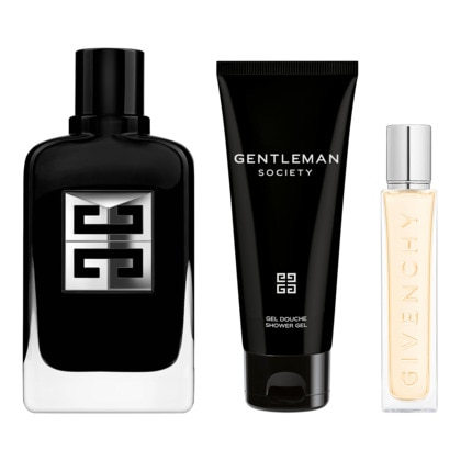  GIVENCHY GENTLEMAN SOCIETY Coffret - eau de parfum + gel douche + vaporisateur de voyage  1 of 4 