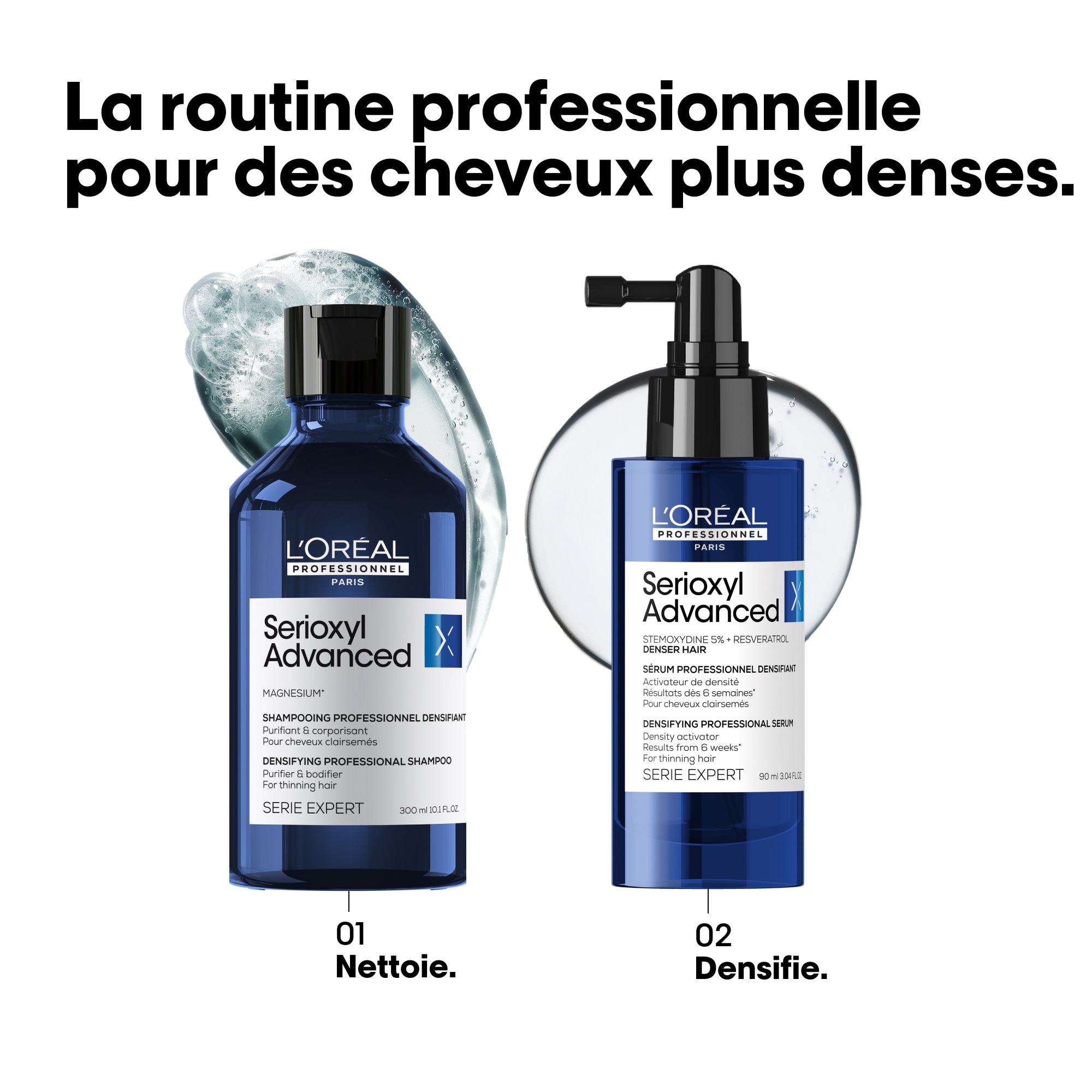 500ML L'ORÉAL PROFESSIONNEL SERIE EXPERT SERIOXYL Shampooing  1 of 4 
