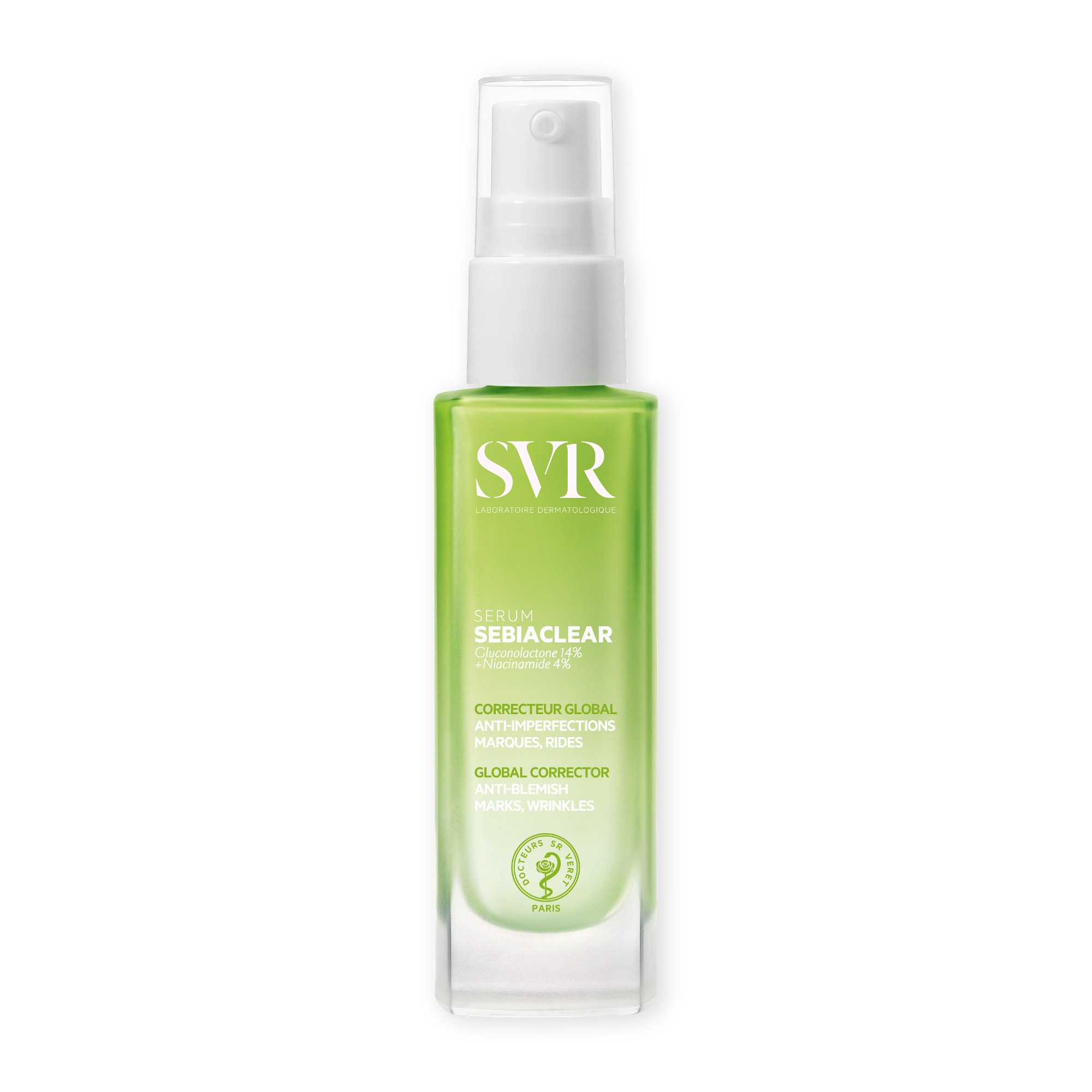 Laboratoire Svr - Sebiaclear Serum - Correcteur Global Anti-imperfections, Marques, Rides. - 30ml