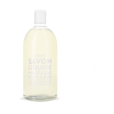 La Compagnie De Provence - Extra Pur - Recharge Savon Liquide De Marseille Fleur De Coton - 1030g